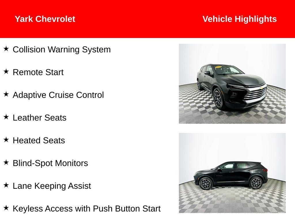 used 2023 Chevrolet Blazer car, priced at $32,200