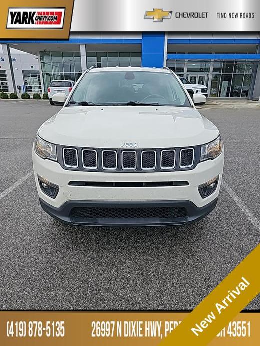used 2021 Jeep Compass car, priced at $18,425
