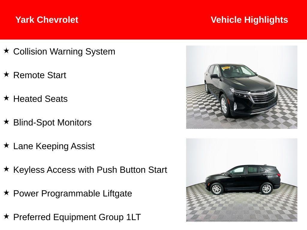 used 2022 Chevrolet Equinox car, priced at $21,794
