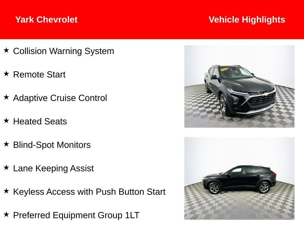 used 2024 Chevrolet Trax car, priced at $23,595