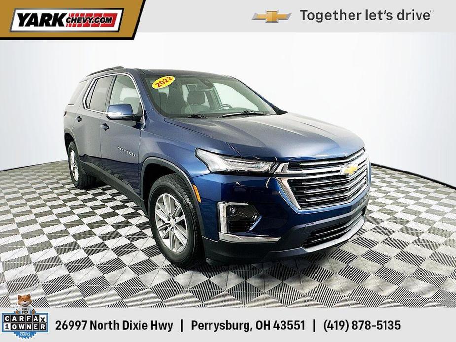 used 2022 Chevrolet Traverse car, priced at $30,772