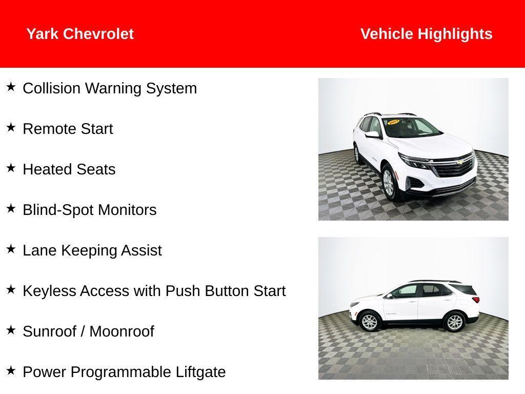 used 2023 Chevrolet Equinox car, priced at $22,910