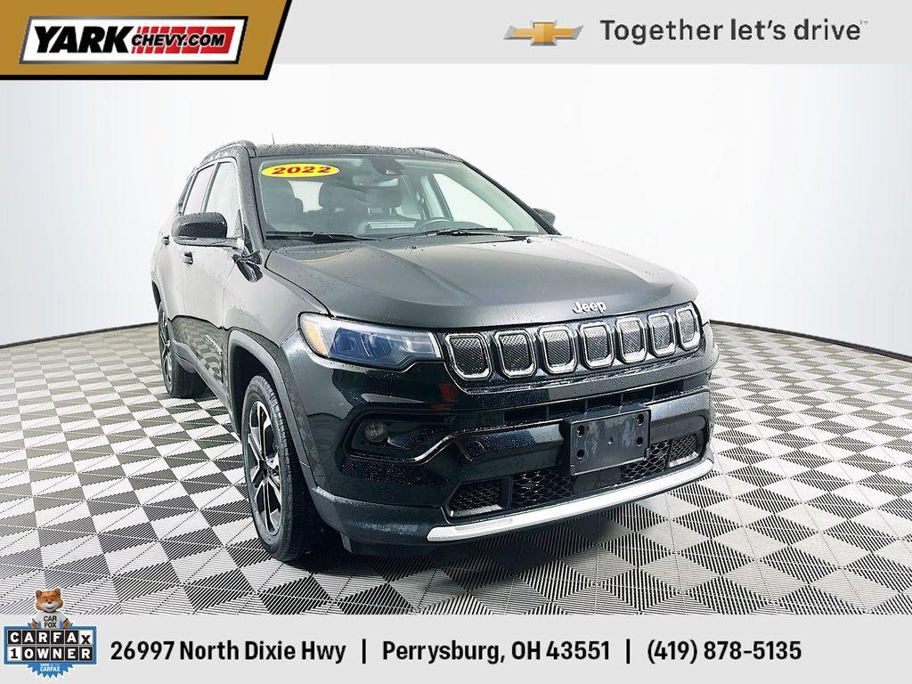 used 2022 Jeep Compass car, priced at $20,175