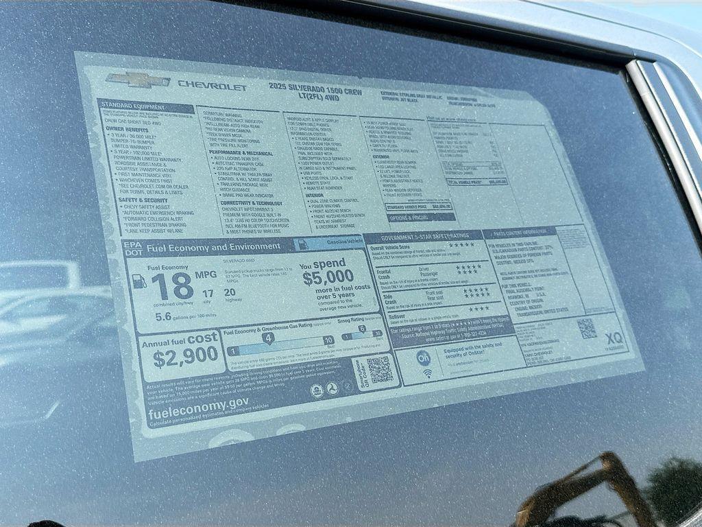 new 2025 Chevrolet Silverado 1500 car, priced at $52,595