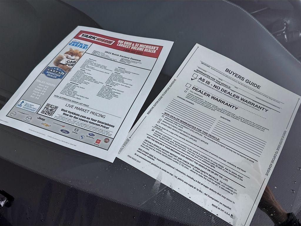 used 2022 Buick Enclave car, priced at $28,403