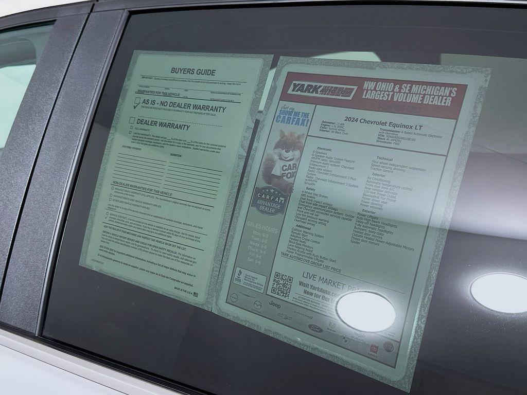 used 2024 Chevrolet Equinox car, priced at $23,685