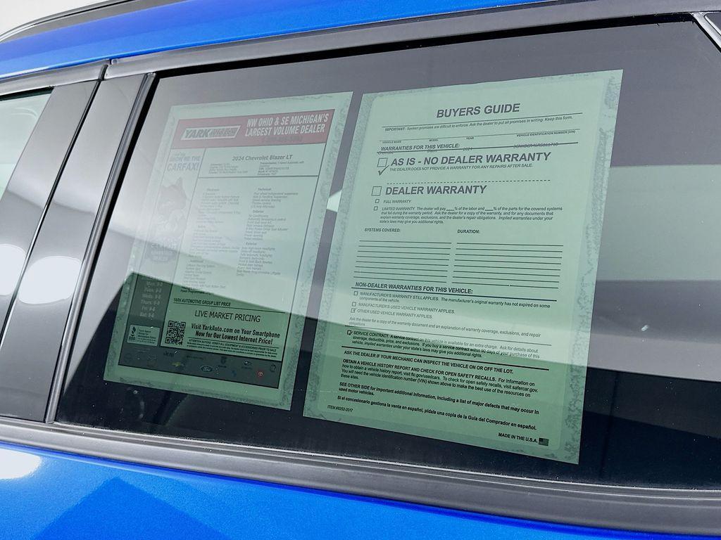 used 2024 Chevrolet Blazer car, priced at $26,750