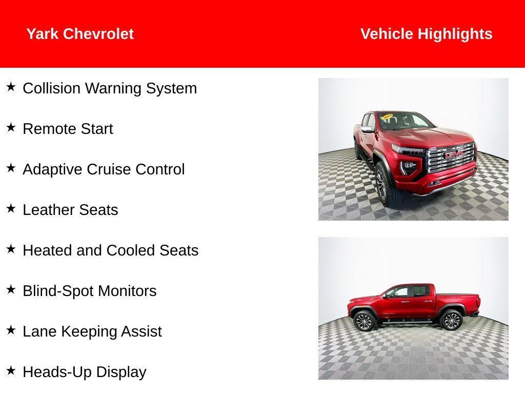 used 2024 GMC Canyon car, priced at $48,785