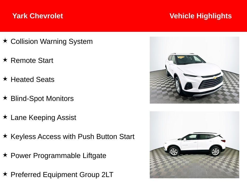 used 2022 Chevrolet Blazer car, priced at $25,000
