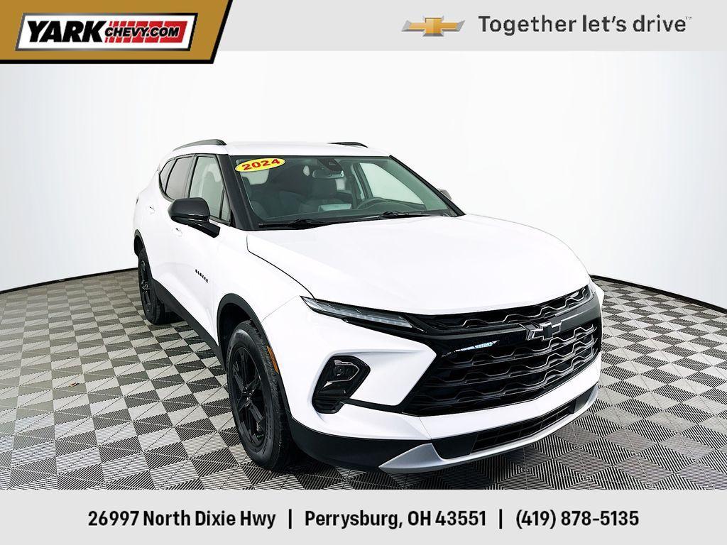 used 2024 Chevrolet Blazer car, priced at $25,487