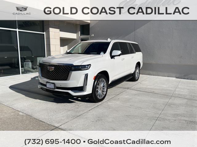 used 2021 Cadillac Escalade ESV car, priced at $59,780