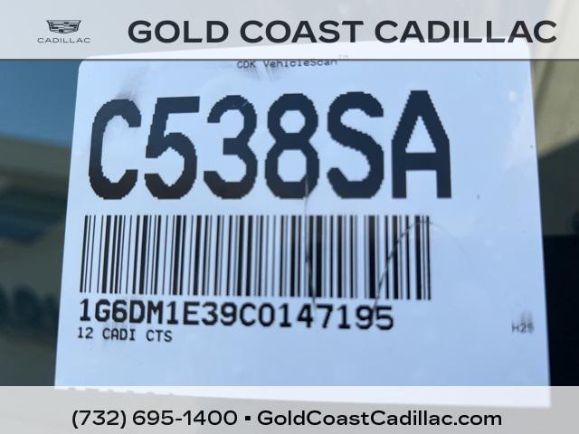 used 2012 Cadillac CTS car, priced at $9,780