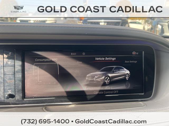 used 2015 Mercedes-Benz S-Class car, priced at $23,490