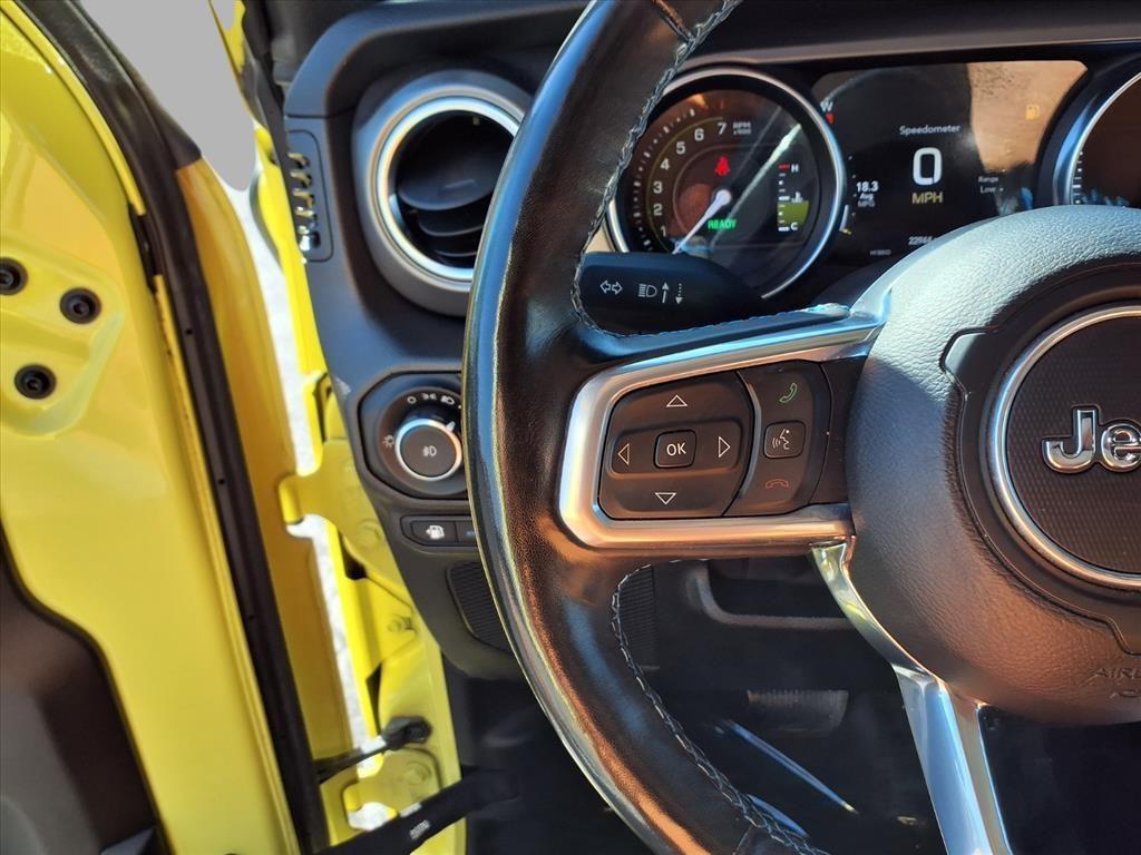 used 2022 Jeep Wrangler Unlimited 4xe car, priced at $36,999