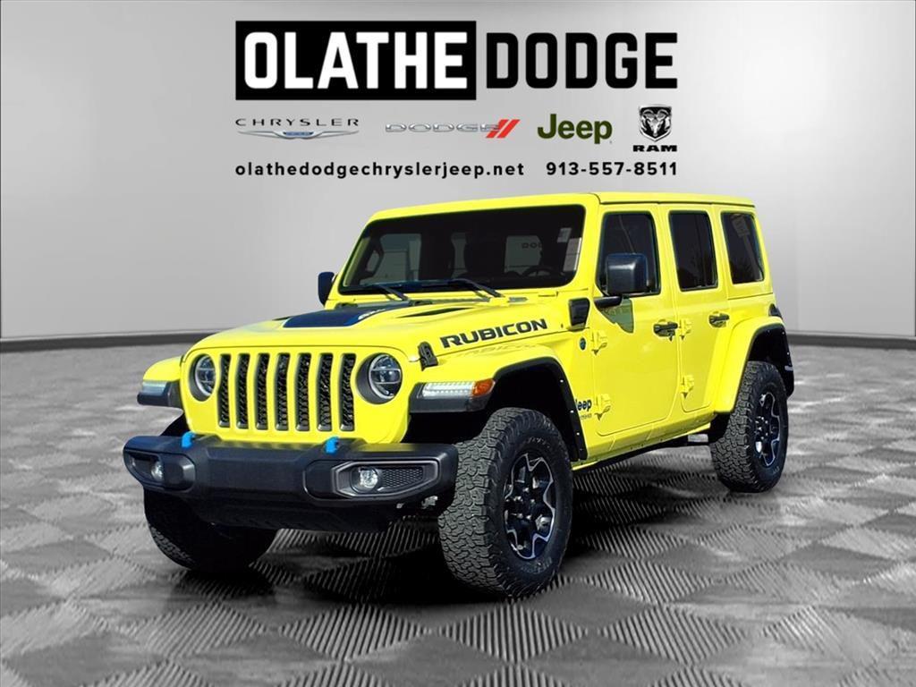 used 2022 Jeep Wrangler Unlimited 4xe car, priced at $36,999