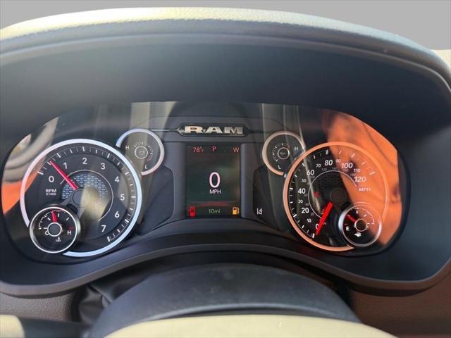 new 2025 Ram 1500 car, priced at $47,158