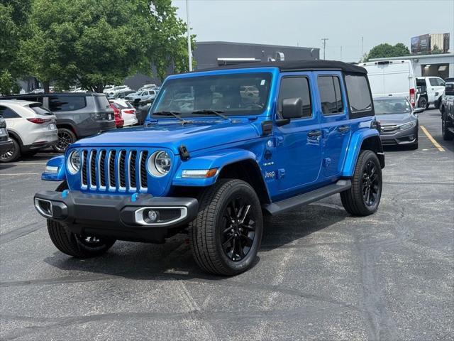 used 2022 Jeep Wrangler Unlimited 4xe car, priced at $32,680