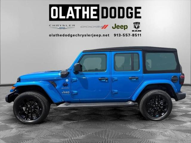 used 2022 Jeep Wrangler Unlimited 4xe car, priced at $32,680