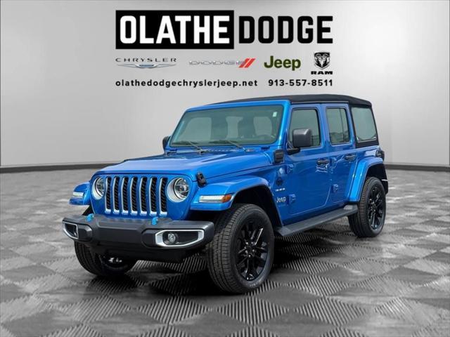 used 2022 Jeep Wrangler Unlimited 4xe car, priced at $32,680