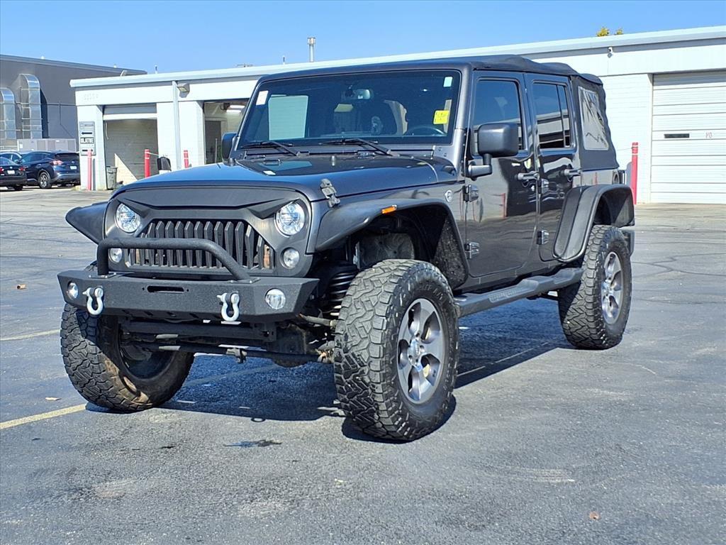 used 2017 Jeep Wrangler Unlimited car, priced at $21,499