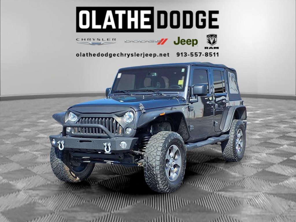 used 2017 Jeep Wrangler Unlimited car, priced at $21,499