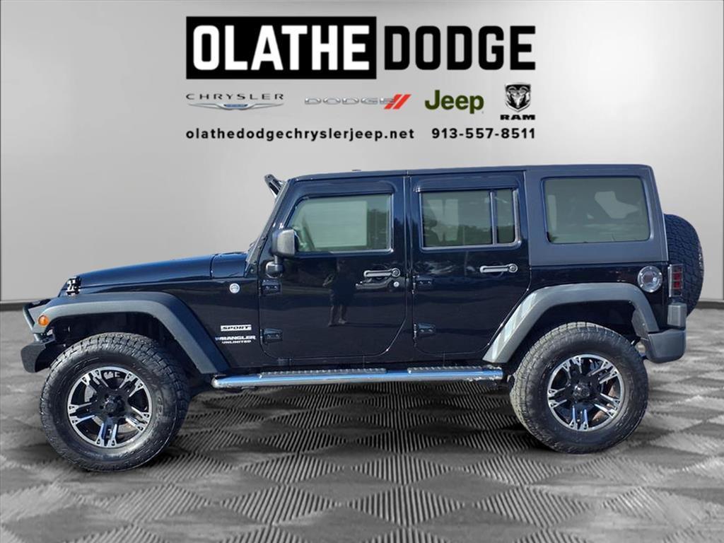 used 2014 Jeep Wrangler Unlimited car, priced at $19,341