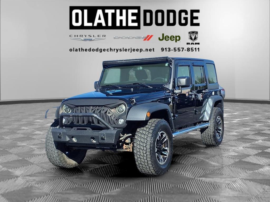 used 2014 Jeep Wrangler Unlimited car, priced at $19,341