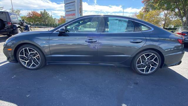 used 2022 Hyundai Sonata car, priced at $22,500