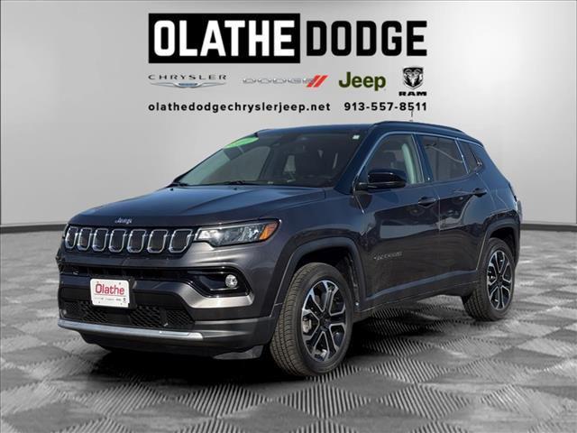 used 2022 Jeep Compass car, priced at $21,701