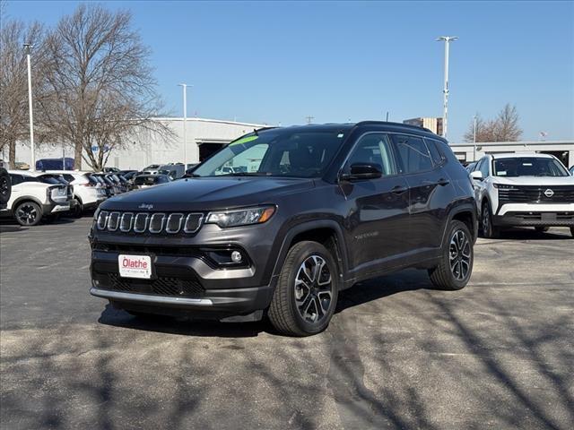 used 2022 Jeep Compass car, priced at $21,701