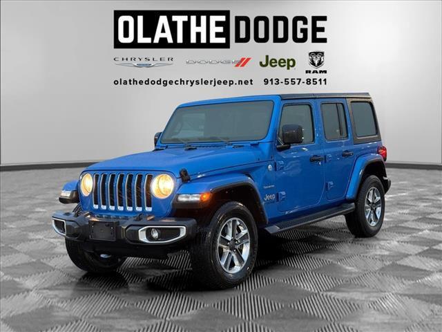 used 2022 Jeep Wrangler Unlimited car, priced at $30,662