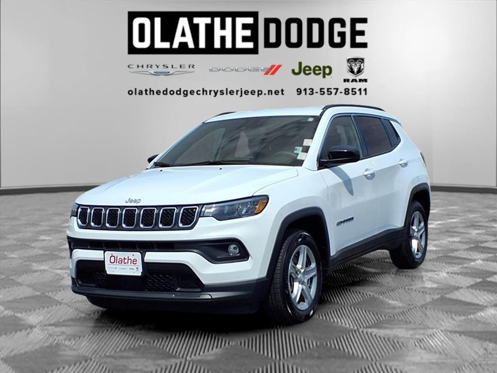 used 2024 Jeep Compass car, priced at $21,500