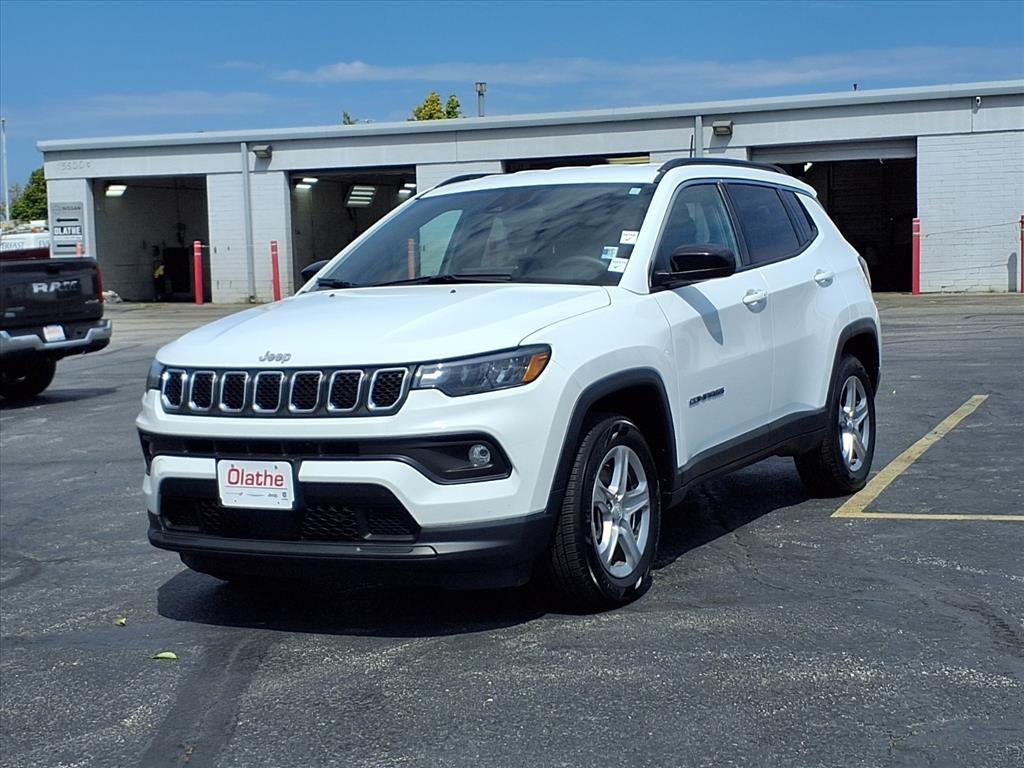 used 2024 Jeep Compass car, priced at $21,500