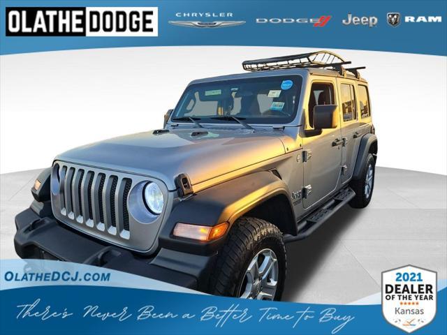 used 2020 Jeep Wrangler Unlimited car, priced at $28,995