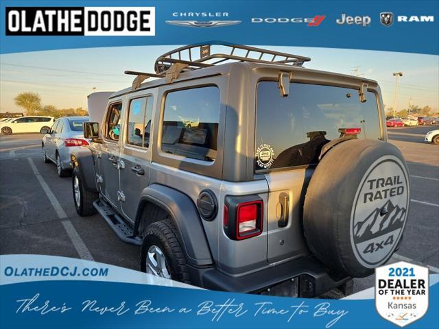 used 2020 Jeep Wrangler Unlimited car, priced at $28,995