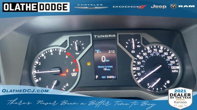 used 2023 Toyota Tundra car, priced at $43,500