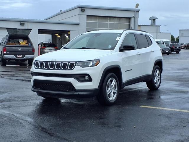 used 2023 Jeep Compass car, priced at $21,840