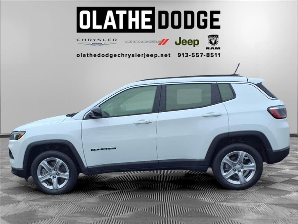 used 2023 Jeep Compass car, priced at $21,549