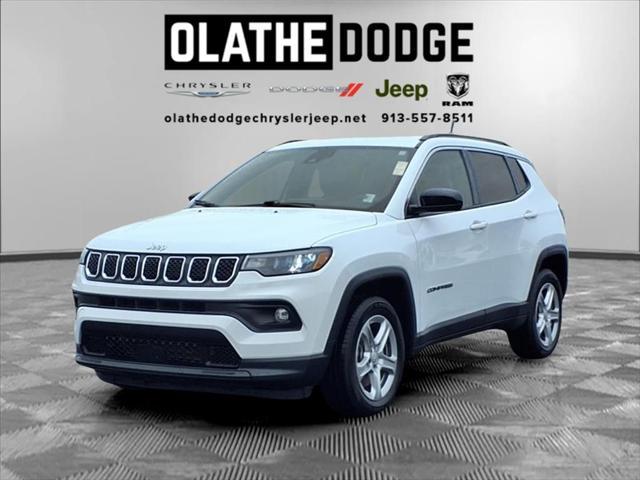 used 2023 Jeep Compass car, priced at $21,840