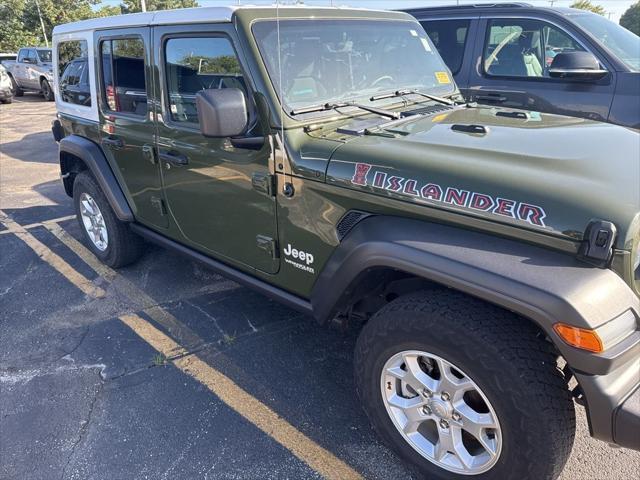 used 2021 Jeep Wrangler Unlimited car, priced at $32,738