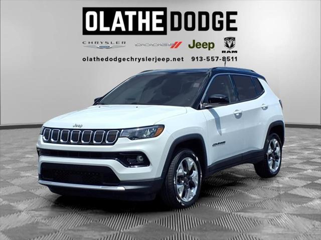 used 2022 Jeep Compass car, priced at $22,670