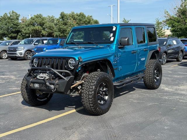 used 2020 Jeep Wrangler Unlimited car, priced at $29,995