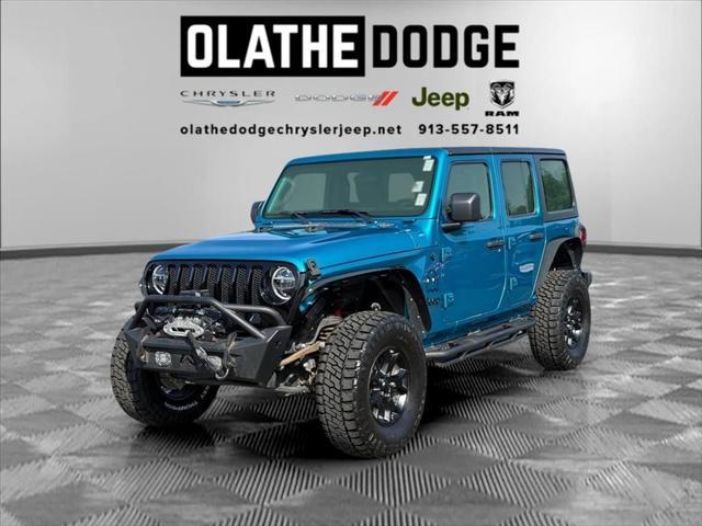used 2020 Jeep Wrangler Unlimited car, priced at $29,995