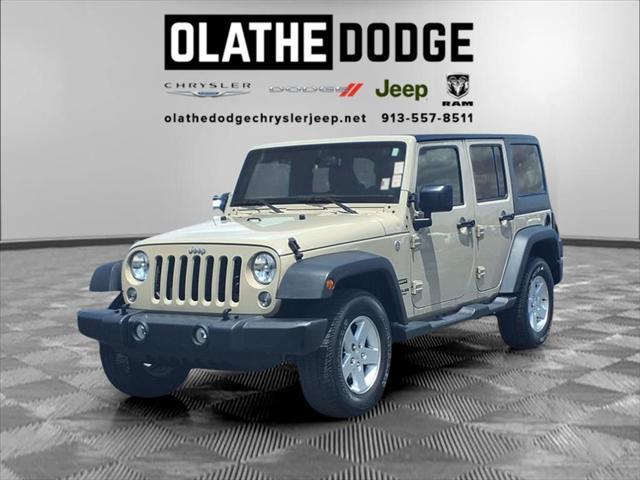 used 2016 Jeep Wrangler Unlimited car, priced at $19,402
