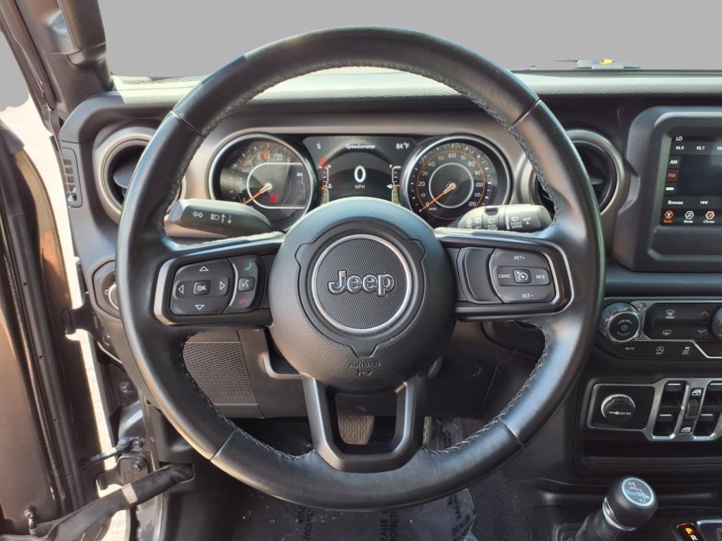 used 2021 Jeep Wrangler Unlimited car, priced at $31,787