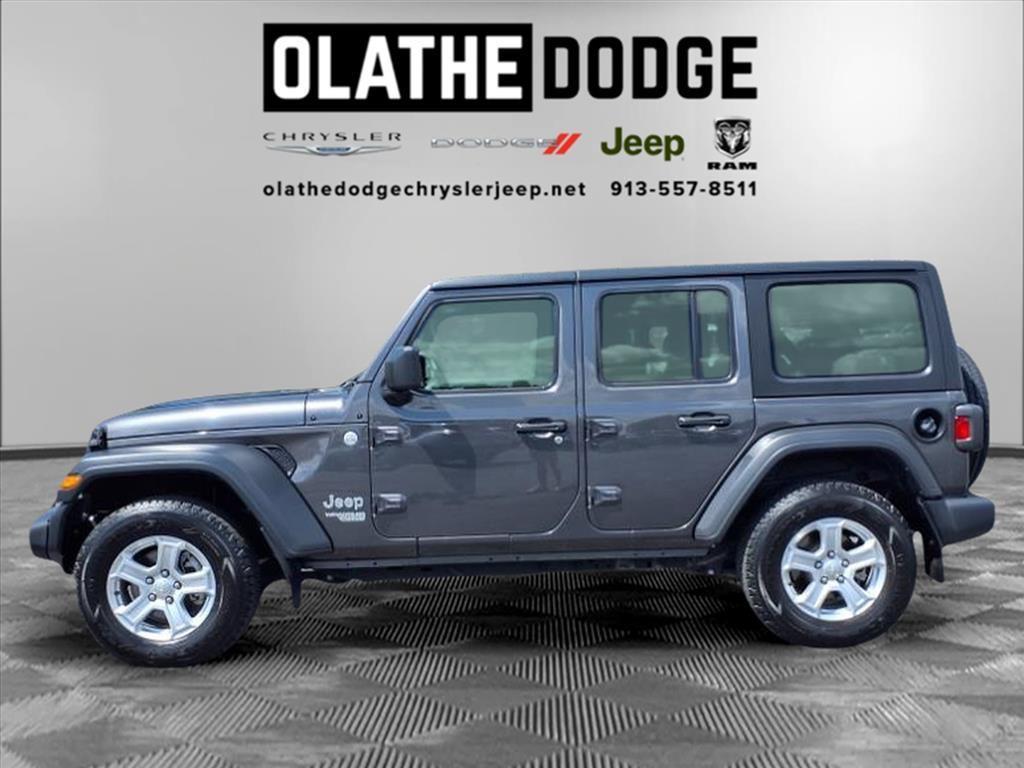 used 2021 Jeep Wrangler Unlimited car, priced at $31,787