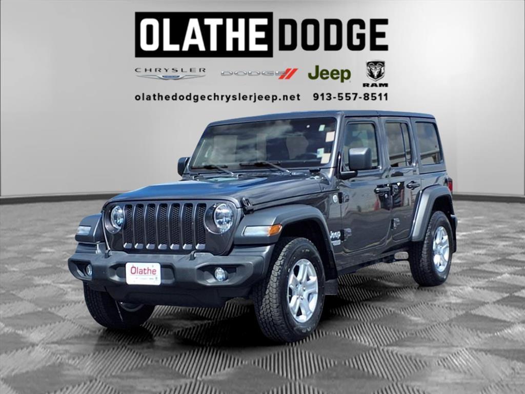 used 2021 Jeep Wrangler Unlimited car, priced at $31,787