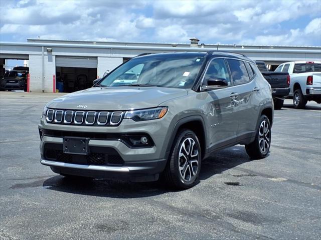 used 2022 Jeep Compass car, priced at $22,660
