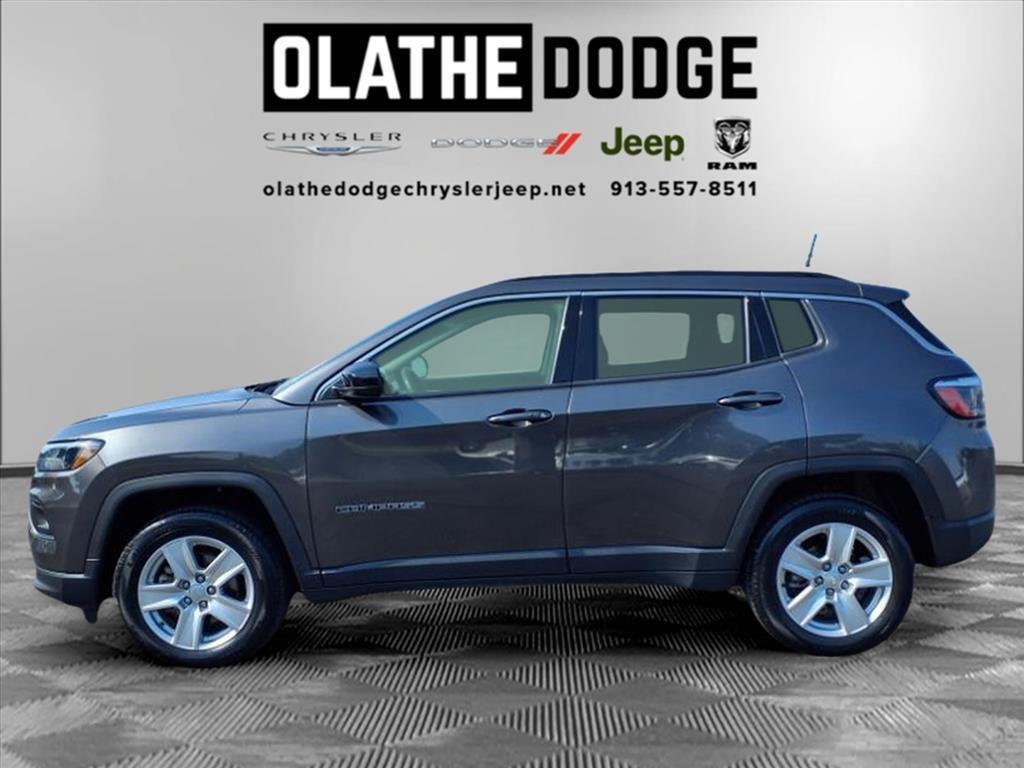 used 2022 Jeep Compass car, priced at $21,120