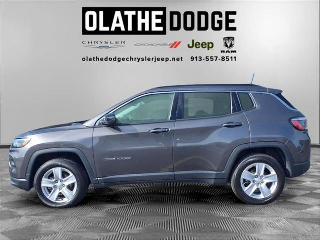 used 2022 Jeep Compass car, priced at $20,245